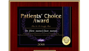 Patients' Choice 2018